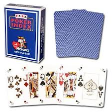 Modiano Poker index Marked Cards