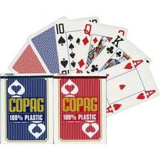 Copag 100% plastic marked cards